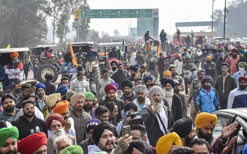 farmer protest