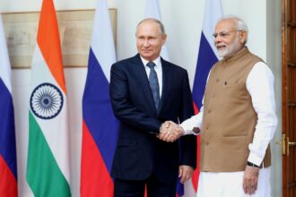 PM Modi with President Putin