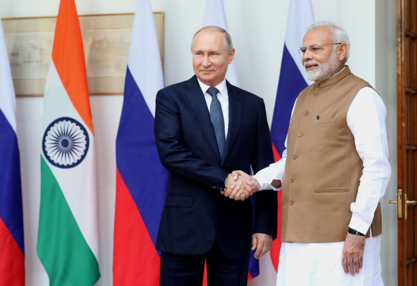 PM Modi with President Putin